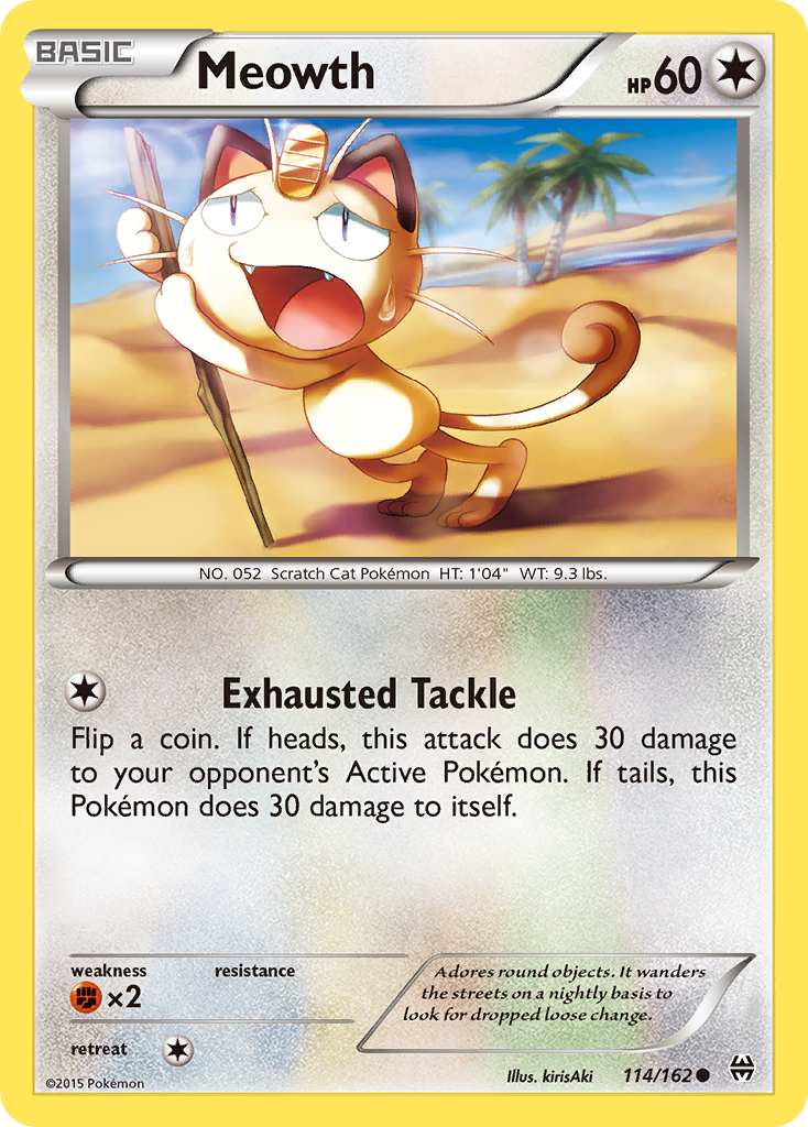 Meowth (114/162) [XY: BREAKthrough] | Odin's Place