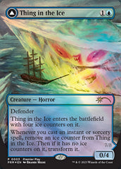 Thing in the Ice // Awoken Horror (Borderless Alternate Art) [Regional Championship Qualifiers 2023] | Odin's Place