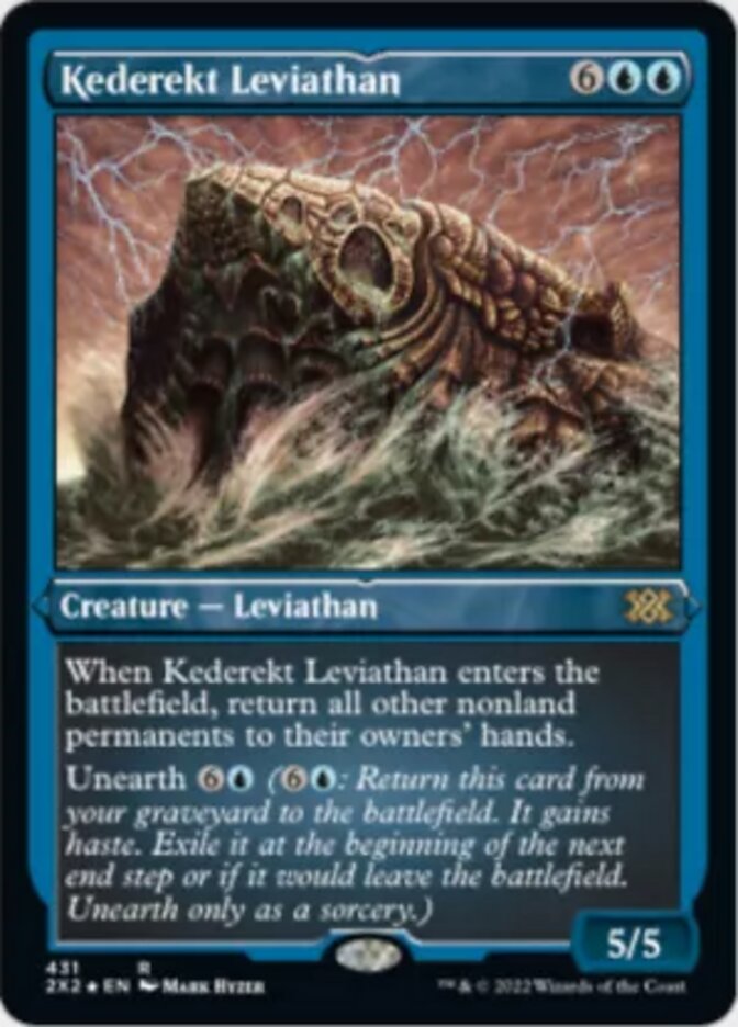 Kederekt Leviathan (Foil Etched) [Double Masters 2022] | Odin's Place