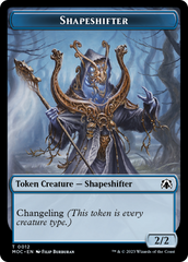 Blood // Shapeshifter Double-Sided Token [March of the Machine Commander Tokens] | Odin's Place