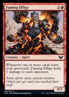 Fuming Effigy [Strixhaven: School of Mages] | Odin's Place