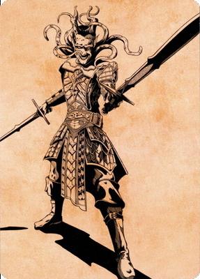 Zevlor, Elturel Exile Art Card (78) [Commander Legends: Battle for Baldur's Gate Art Series] | Odin's Place