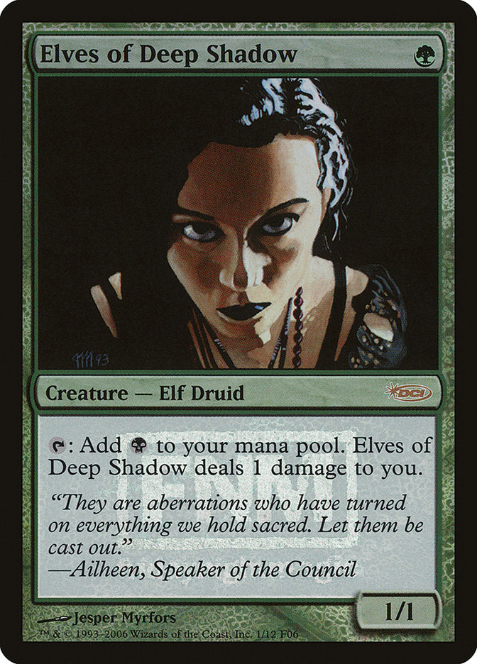 Elves of Deep Shadow (1) [Friday Night Magic 2006] | Odin's Place