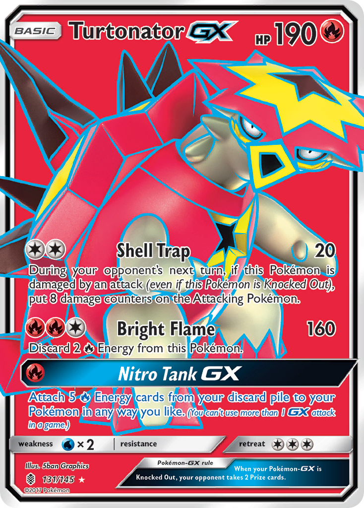Turtonator GX (131/145) [Sun & Moon: Guardians Rising] | Odin's Place