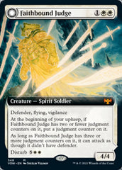 Faithbound Judge // Sinner's Judgment (Extended Art) [Innistrad: Crimson Vow] | Odin's Place