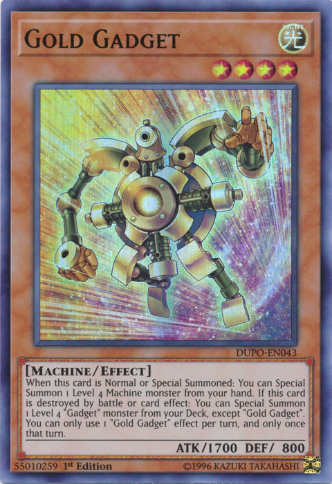 Gold Gadget [DUPO-EN043] Ultra Rare | Odin's Place