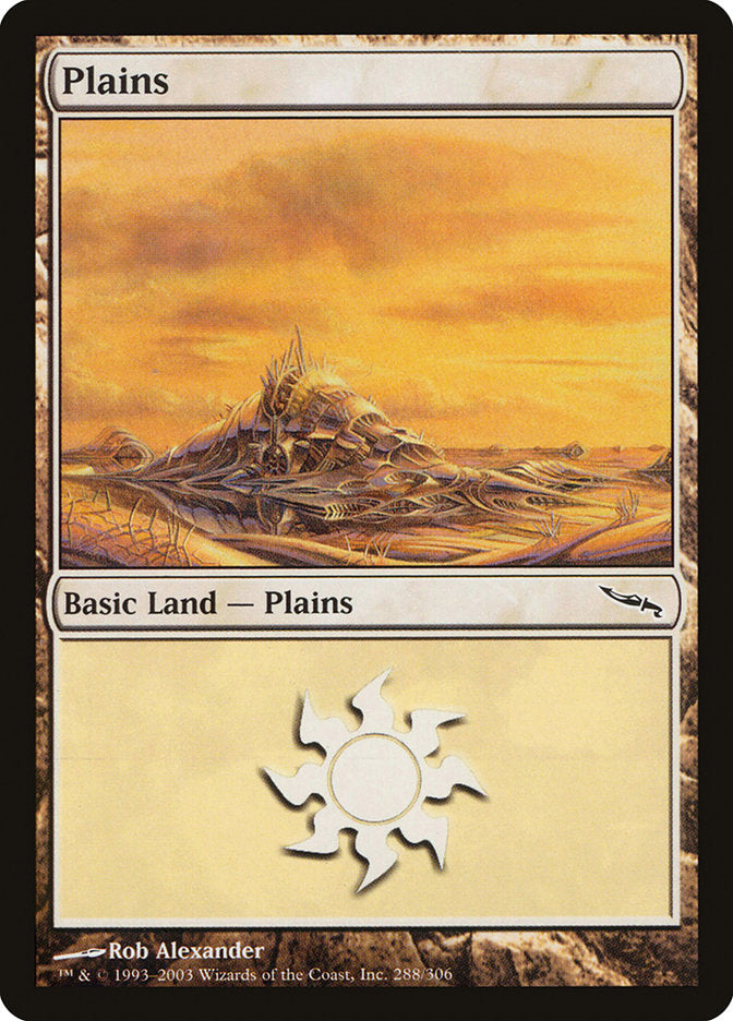Plains (288) [Mirrodin] | Odin's Place