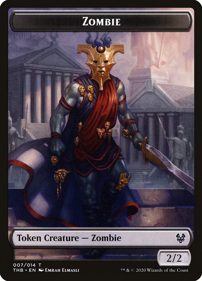 Zombie Token [Theros Beyond Death Tokens] | Odin's Place