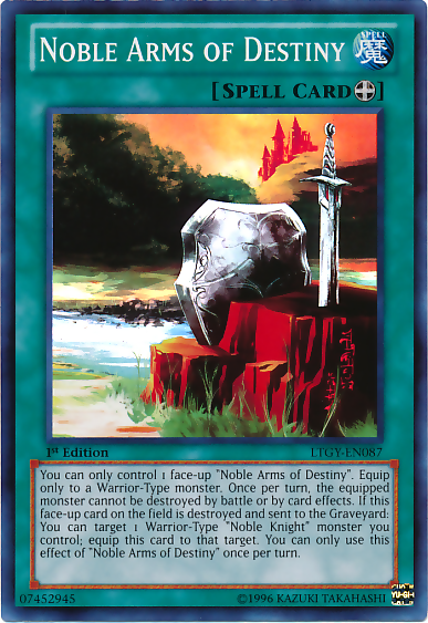 Noble Arms of Destiny [LTGY-EN087] Super Rare | Odin's Place
