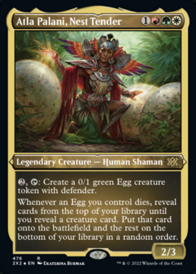 Atla Palani, Nest Tender (Foil Etched) [Double Masters 2022] | Odin's Place