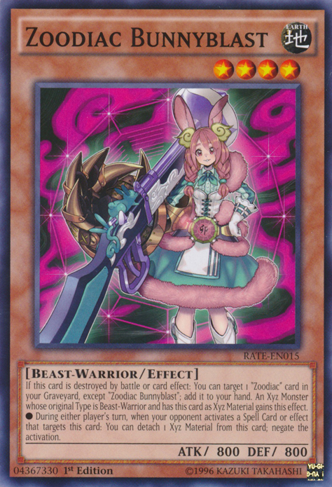 Zoodiac Bunnyblast [RATE-EN015] Common | Odin's Place
