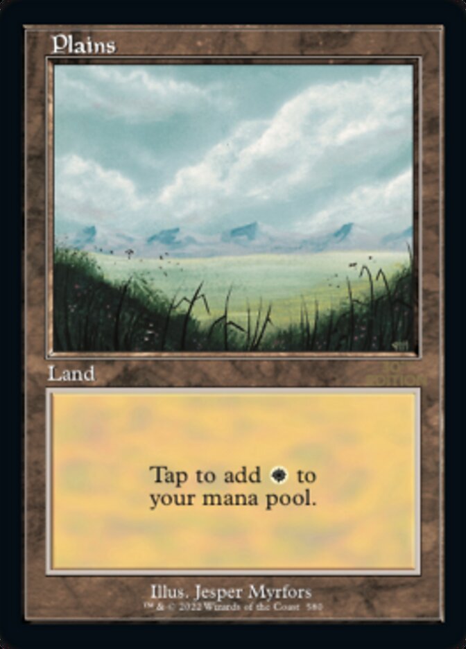 Plains (Retro) (580) [30th Anniversary Edition] | Odin's Place
