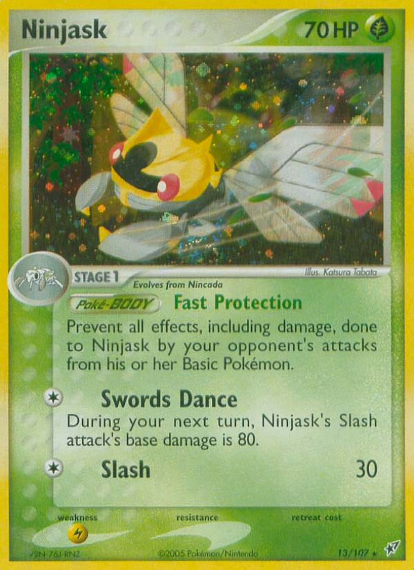 Ninjask (13/107) [EX: Deoxys] | Odin's Place