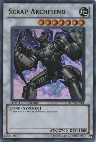 Scrap Archfiend [DREV-ENSP1] Ultra Rare | Odin's Place