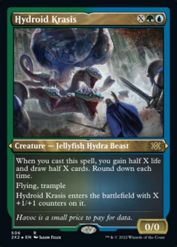Hydroid Krasis (Foil Etched) [Double Masters 2022] | Odin's Place
