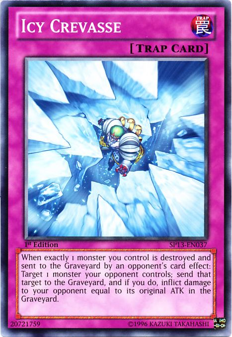 Icy Crevasse [SP13-EN037] Common | Odin's Place