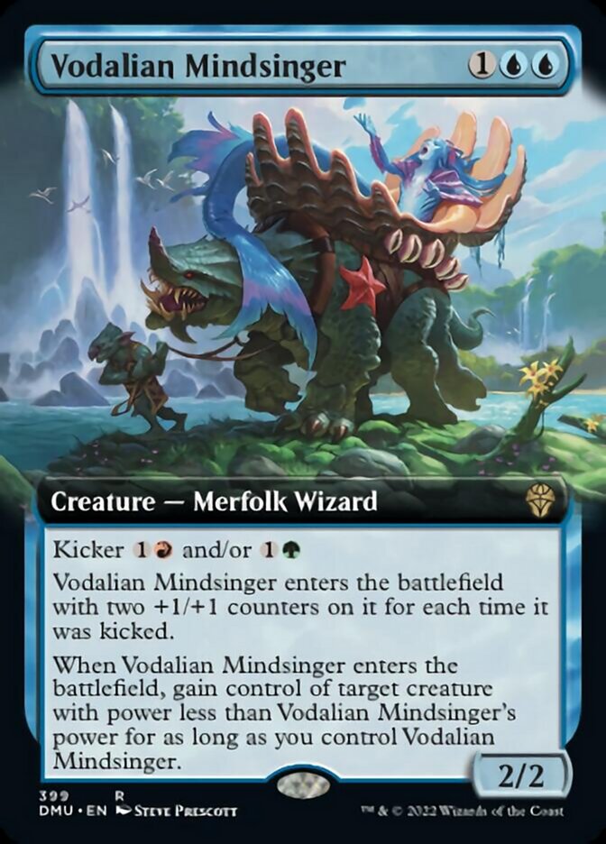 Vodalian Mindsinger (Extended Art) [Dominaria United] | Odin's Place