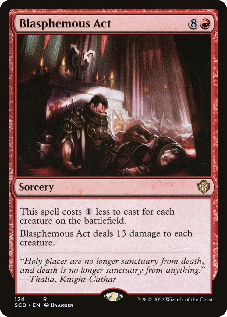 Blasphemous Act [Starter Commander Decks] | Odin's Place