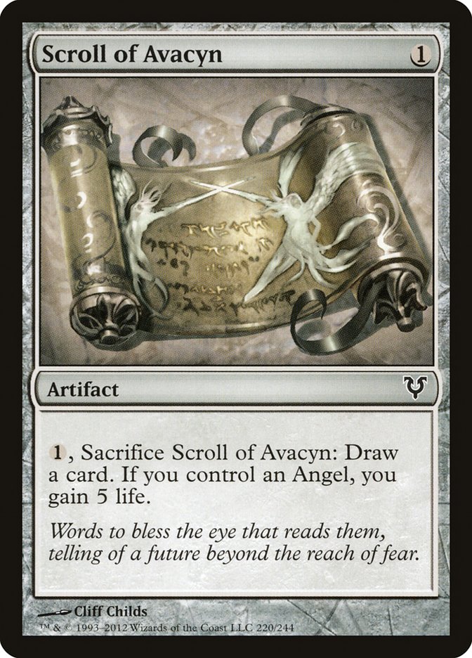 Scroll of Avacyn (220) [Avacyn Restored] | Odin's Place