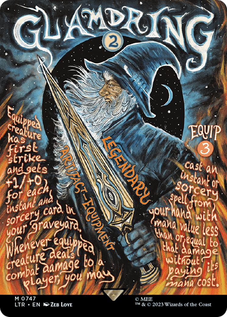 Glamdring (Borderless Poster) [The Lord of the Rings: Tales of Middle-Earth] | Odin's Place