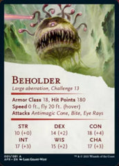 Beholder Art Card [Dungeons & Dragons: Adventures in the Forgotten Realms Art Series] | Odin's Place