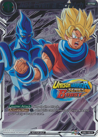 Not Even a Scratch (Event Pack 08 - Alternate Foil) (DB2-160) [Tournament Promotion Cards] | Odin's Place