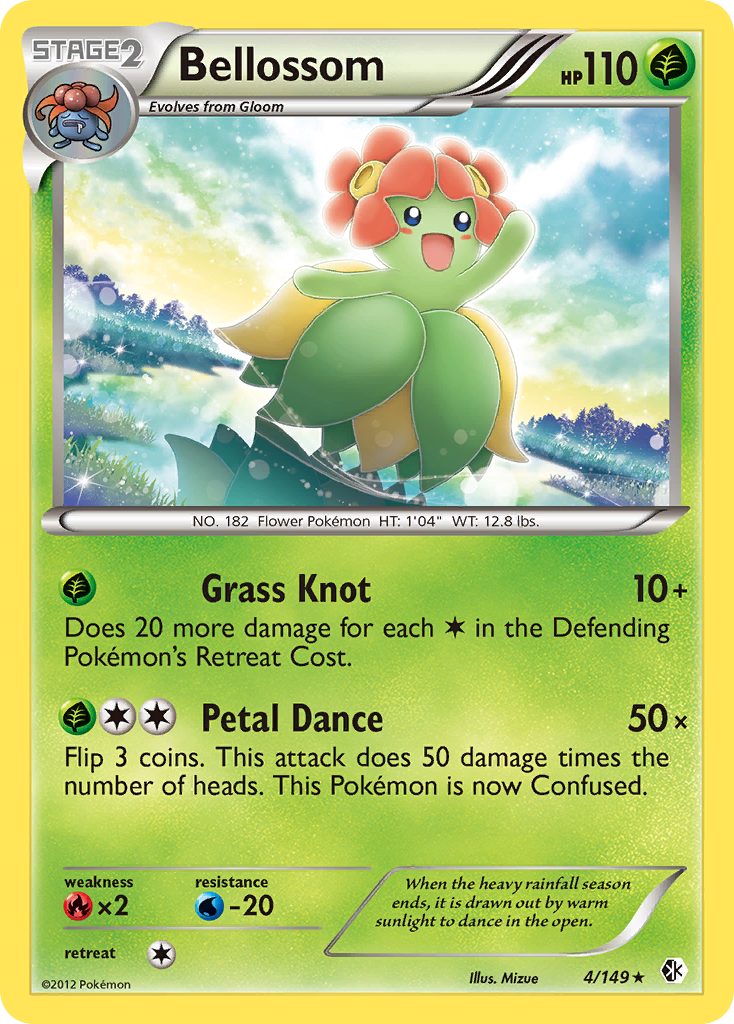 Bellossom (4/149) [Black & White: Boundaries Crossed] | Odin's Place