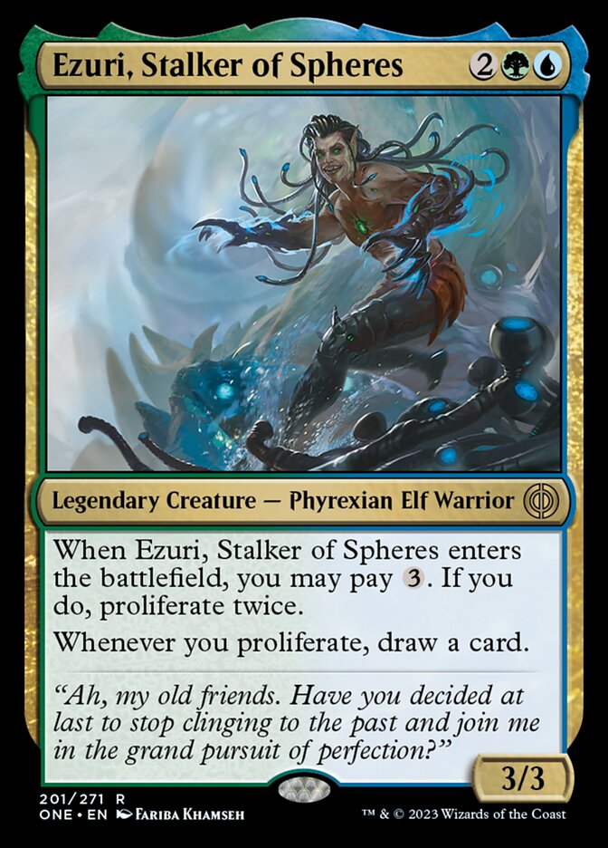 Ezuri, Stalker of Spheres [Phyrexia: All Will Be One] | Odin's Place