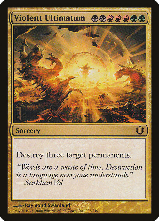 Violent Ultimatum (206) [Shards of Alara] | Odin's Place