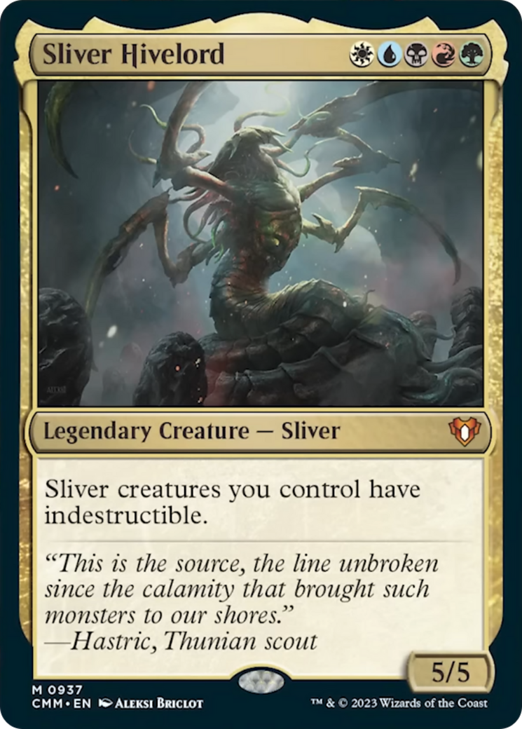 Sliver Hivelord [Commander Masters] | Odin's Place
