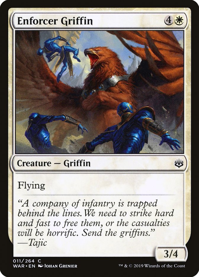 Enforcer Griffin (11) [War of the Spark] | Odin's Place