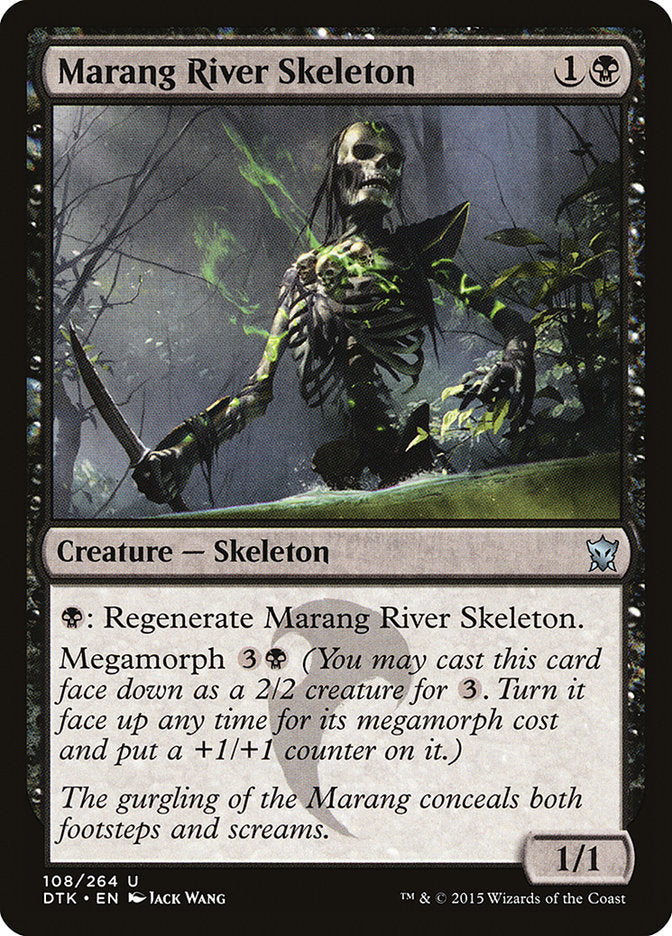 Marang River Skeleton (108) [Dragons of Tarkir] | Odin's Place