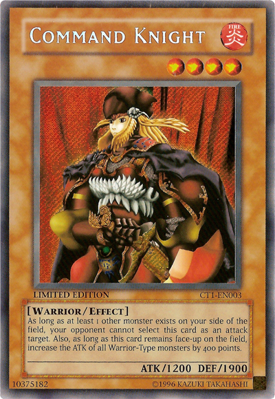 Command Knight [CT1-EN003] Secret Rare | Odin's Place