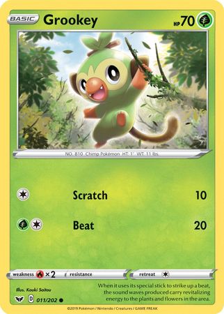 Grookey (011/202) (Premium Collection) [Sword & Shield: Base Set] | Odin's Place