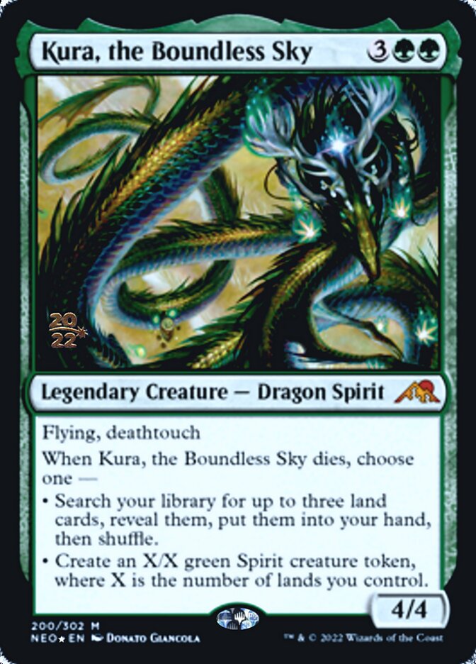 Kura, the Boundless Sky [Kamigawa: Neon Dynasty Prerelease Promos] | Odin's Place
