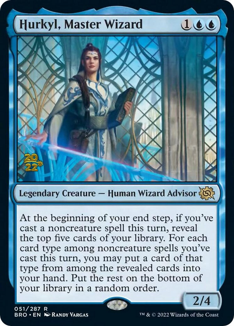 Hurkyl, Master Wizard [The Brothers' War Prerelease Promos] | Odin's Place