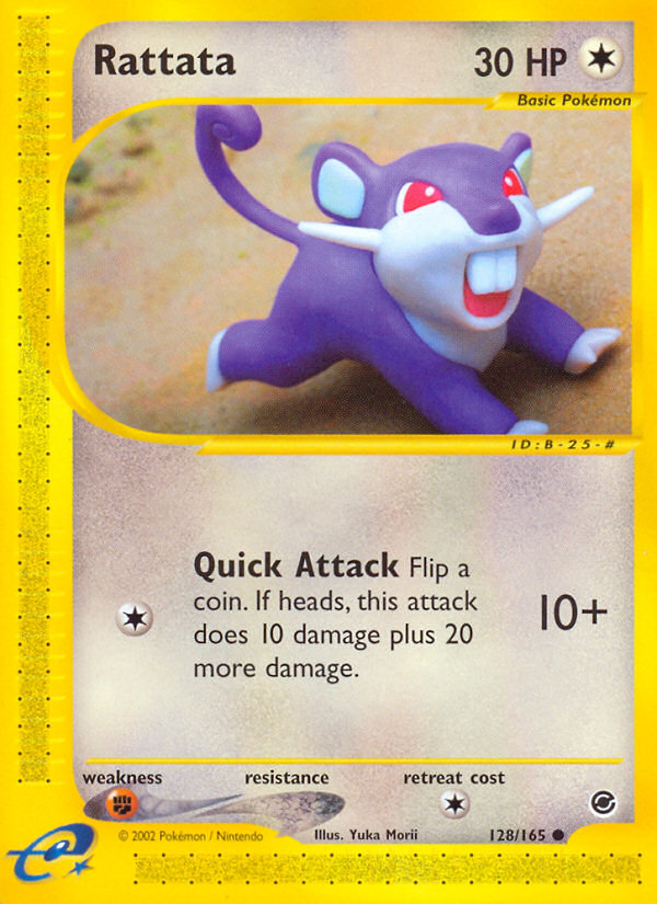 Rattata (128/165) [Expedition: Base Set] | Odin's Place