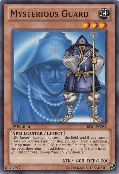 Mysterious Guard [BP01-EN058] Common | Odin's Place