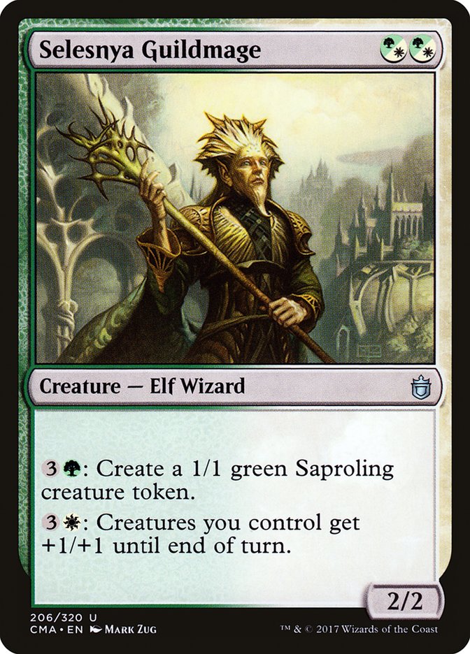 Selesnya Guildmage (206) [Commander Anthology] | Odin's Place