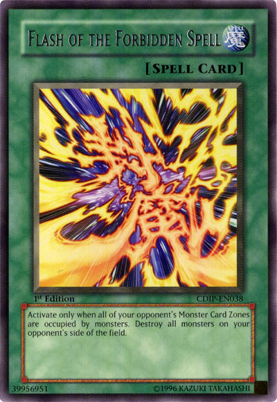 Flash of the Forbidden Spell [CDIP-EN038] Rare | Odin's Place