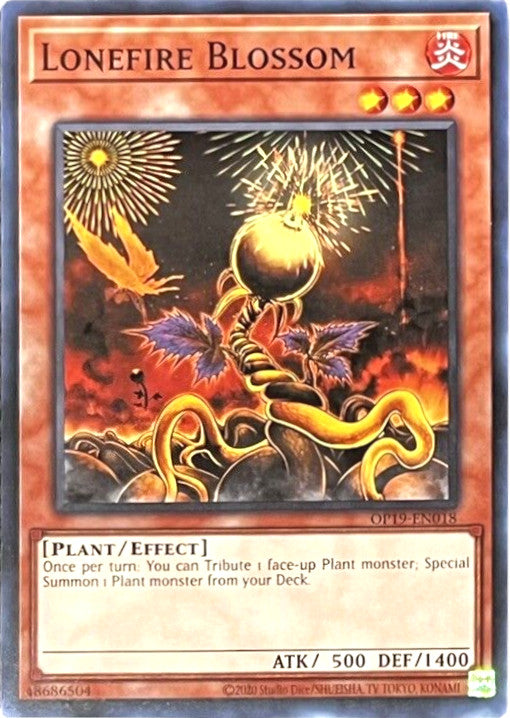 Lonefire Blossom [OP19-EN018] Common | Odin's Place