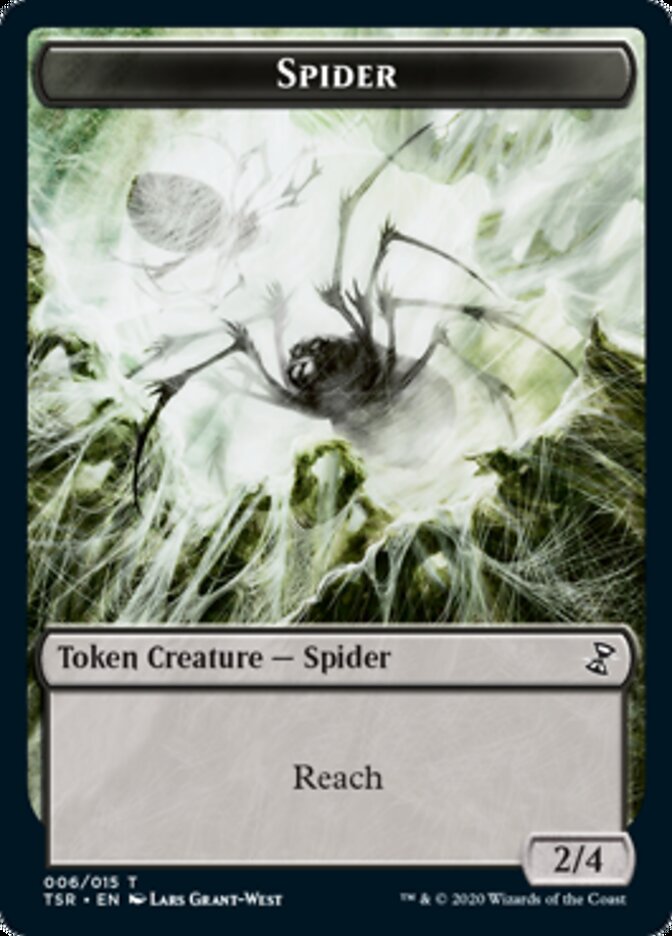 Spider Token [Time Spiral Remastered Tokens] | Odin's Place