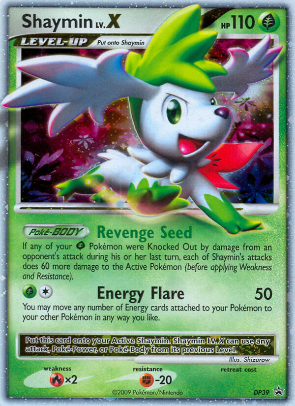 Shaymin LV.X (DP39) [Diamond & Pearl: Black Star Promos] | Odin's Place