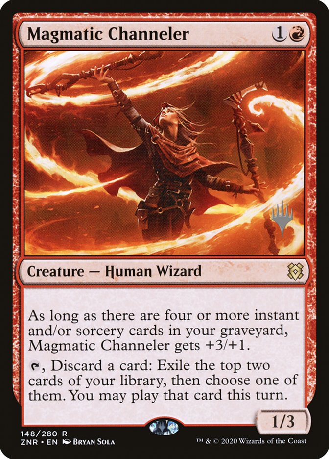 Magmatic Channeler (Promo Pack) [Zendikar Rising Promos] | Odin's Place