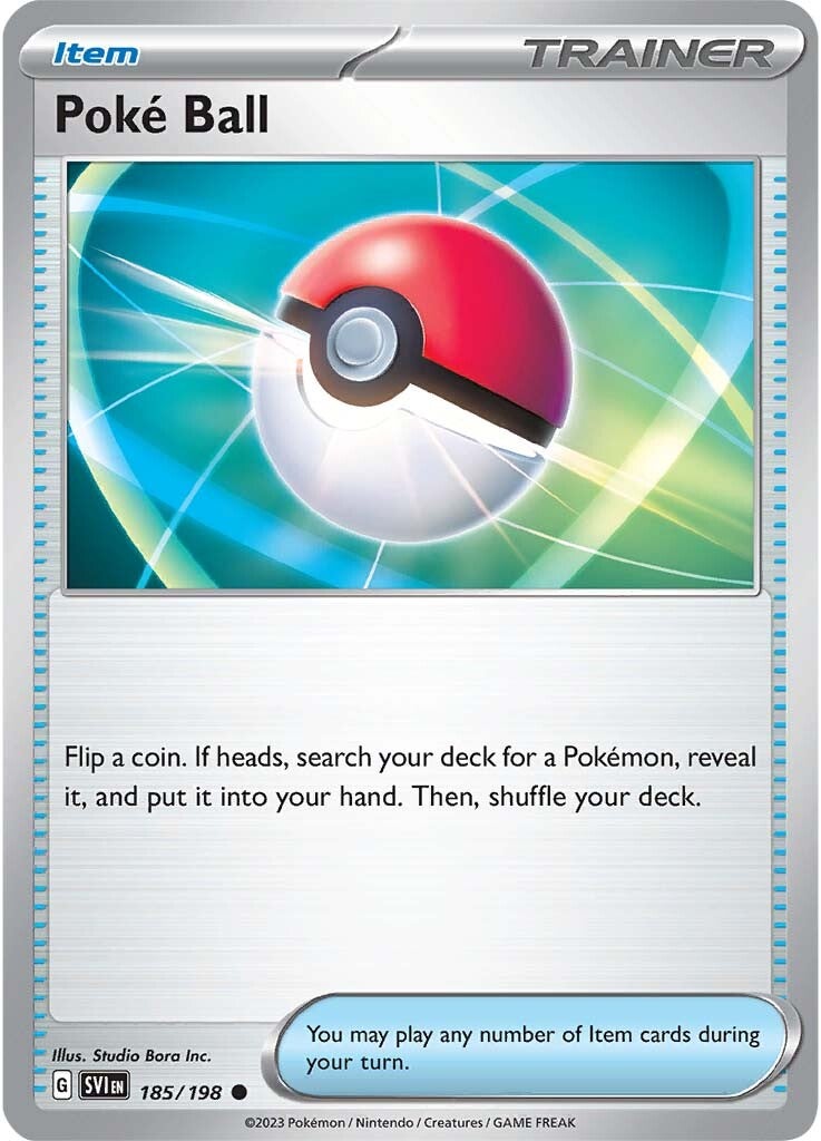 Poke Ball (185/198) [Scarlet & Violet: Base Set] | Odin's Place
