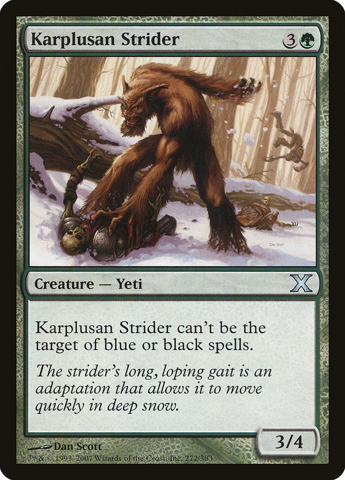 Karplusan Strider (272) [Tenth Edition] | Odin's Place