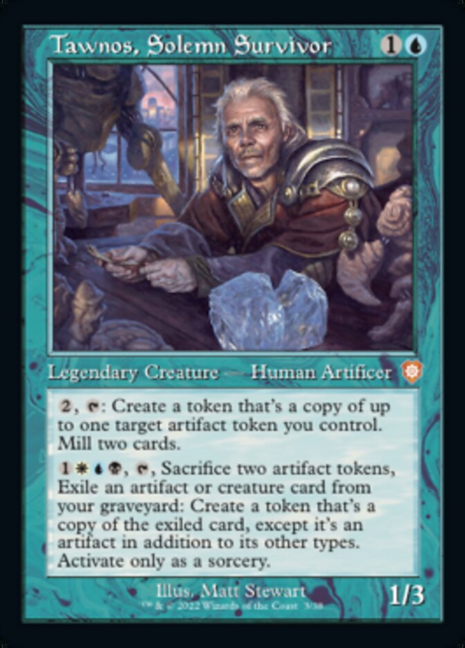 Tawnos, Solemn Survivor (Retro) [The Brothers' War Commander] | Odin's Place