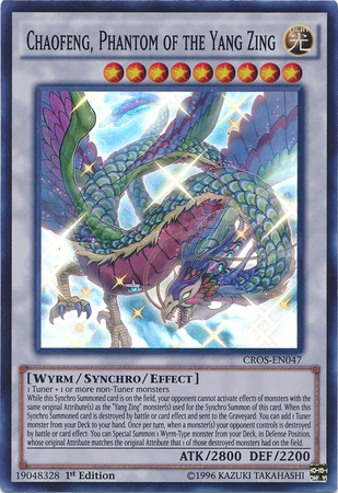 Chaofeng, Phantom of the Yang Zing [CROS-EN047] Super Rare | Odin's Place