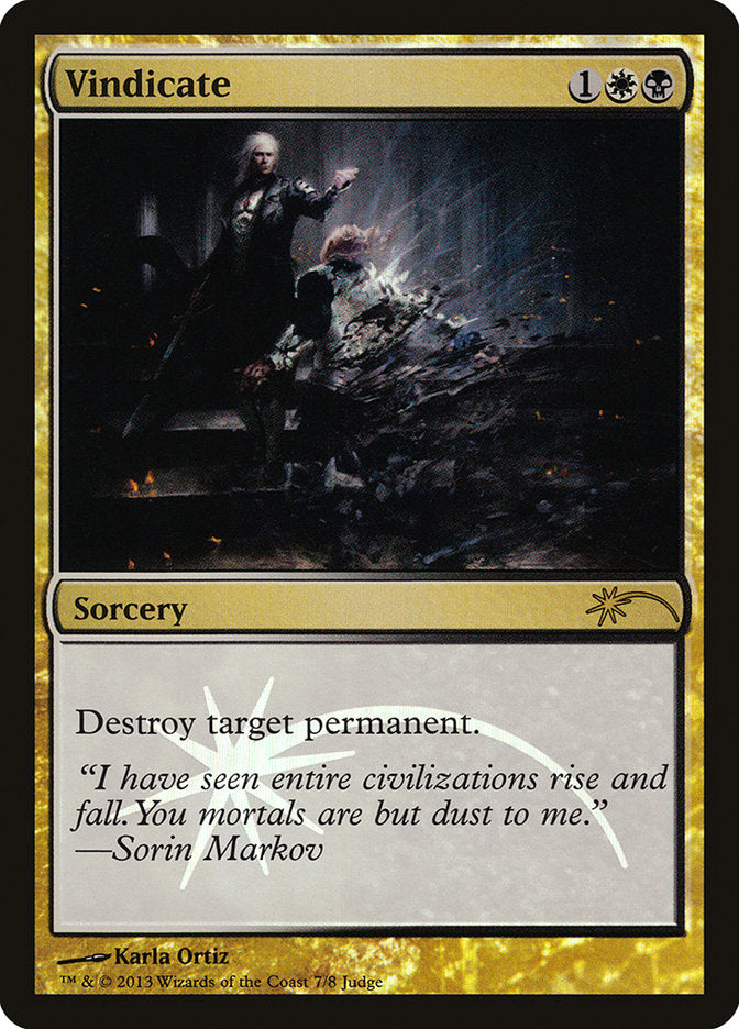 Vindicate (7) [Judge Gift Cards 2013] | Odin's Place