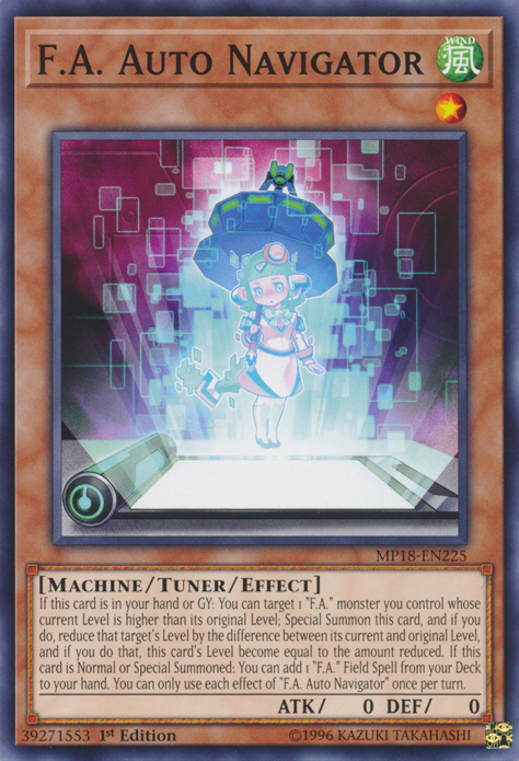 F.A. Auto Navigator [MP18-EN225] Common | Odin's Place